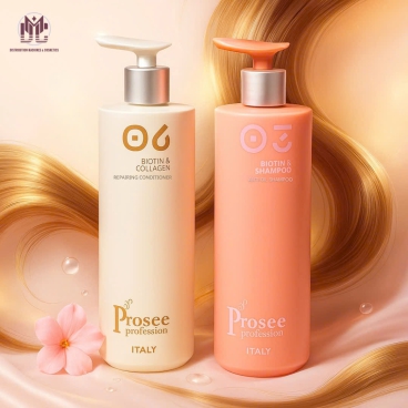Cặp Dầu Gội Xả Prosee IS-3/IC-1 730ml– Xu hướng Italya Kiềm Dầu, Làm Sạch Bết & Cho Tóc Tơi Phồng Tự Nhiên